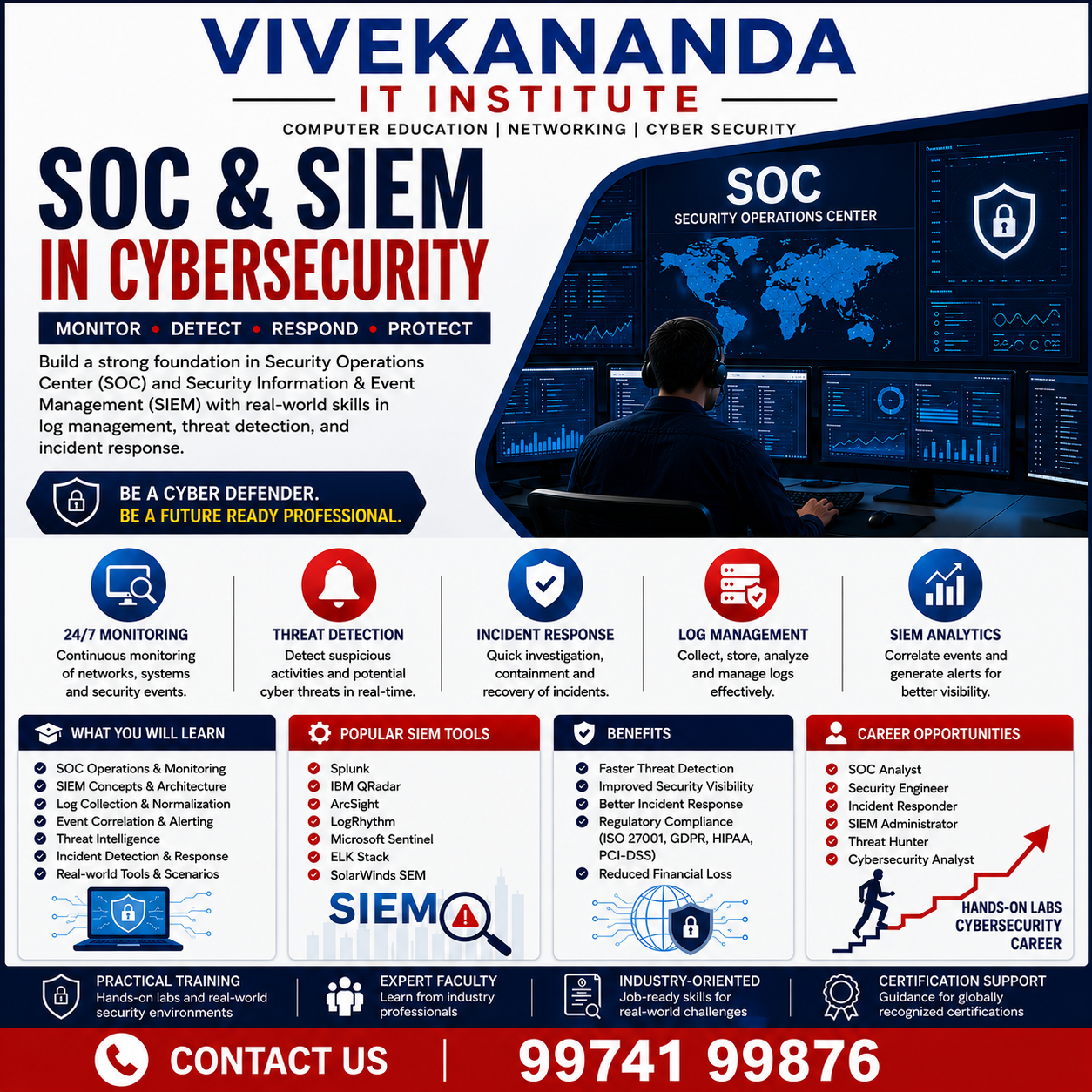 cybersecurity training Vadodara SOC